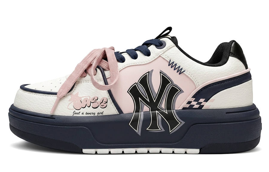 MLB MLB Chunky Liner Skateboard Shoes Unisex Low Top Navy Blue