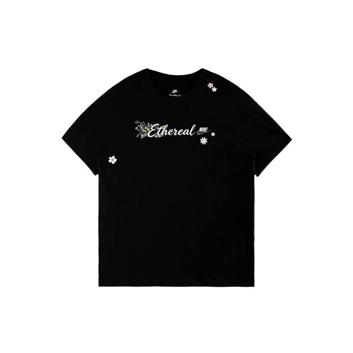 Nike Nike Sportswear T Shirts Men's Black/White/Dark Gray Crew Neck Moderate