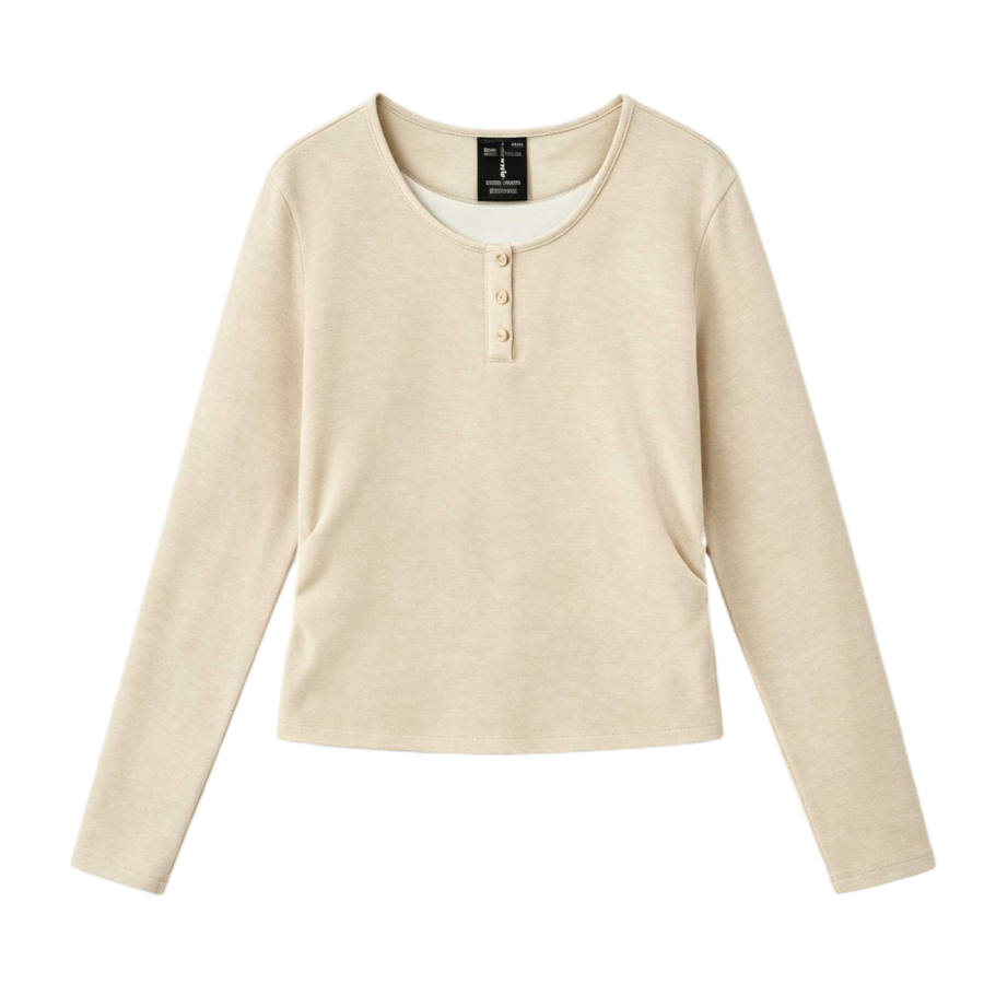 Skechers T Shirts Women's Apricot Blossom Pink Gray Crew Neck Moderate