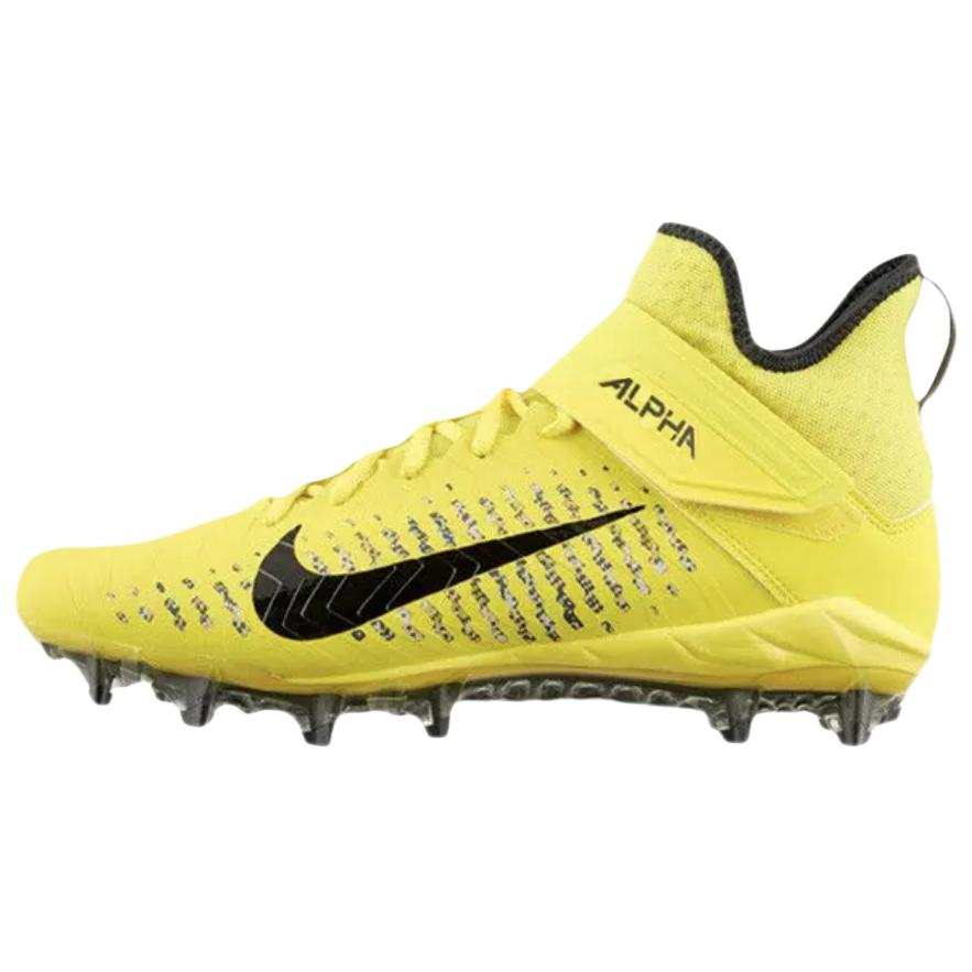 Nike Nike Alpha Menace Pro 2 Soccer Shoes Men's Mid Top Yellow Black