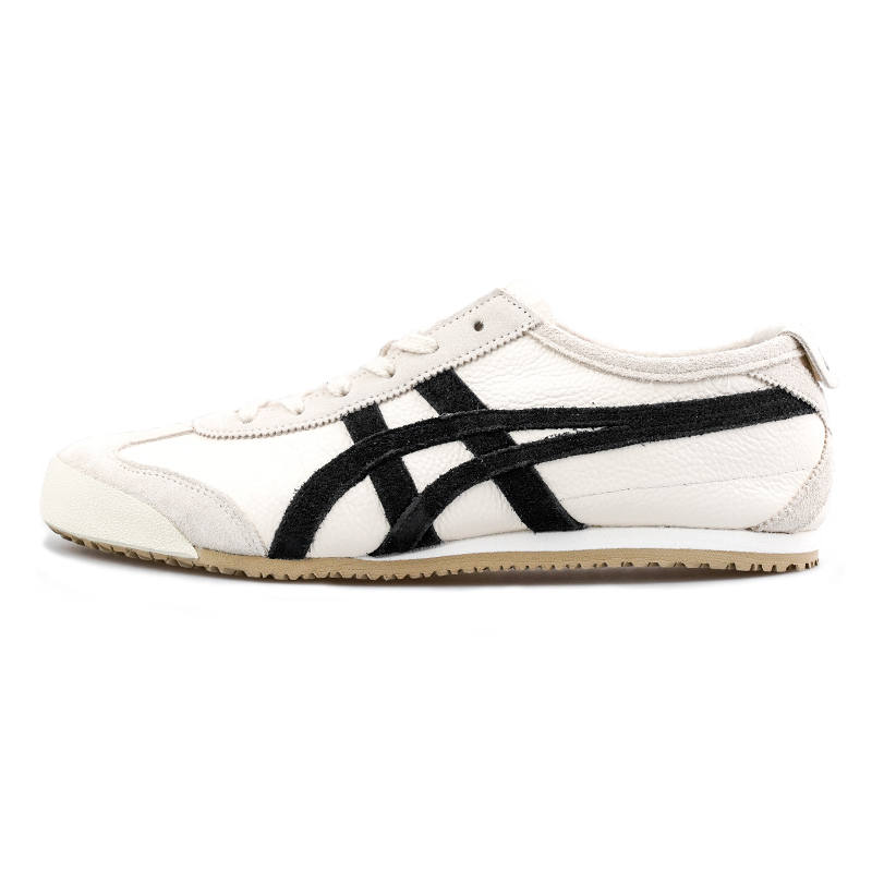 Onitsuka Tiger Mexico 66 VIN Lightweight Breathable Low top Casual Shoes Unisex Beige/Black