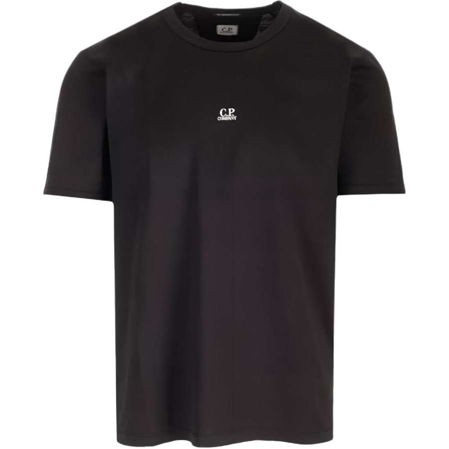 C.P.Company C.P. Company Logo Printed Crewneck T Shirt