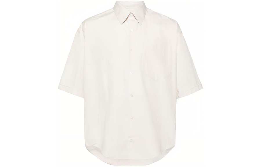 AMIPARIS Ami Paris Short Sleeved Button-Up Shirt