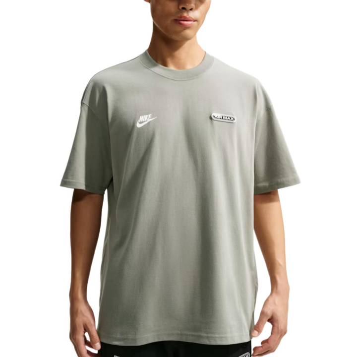 Nike Nike T Shirts Men's Dark Gray Mud Crew Neck Moderate
