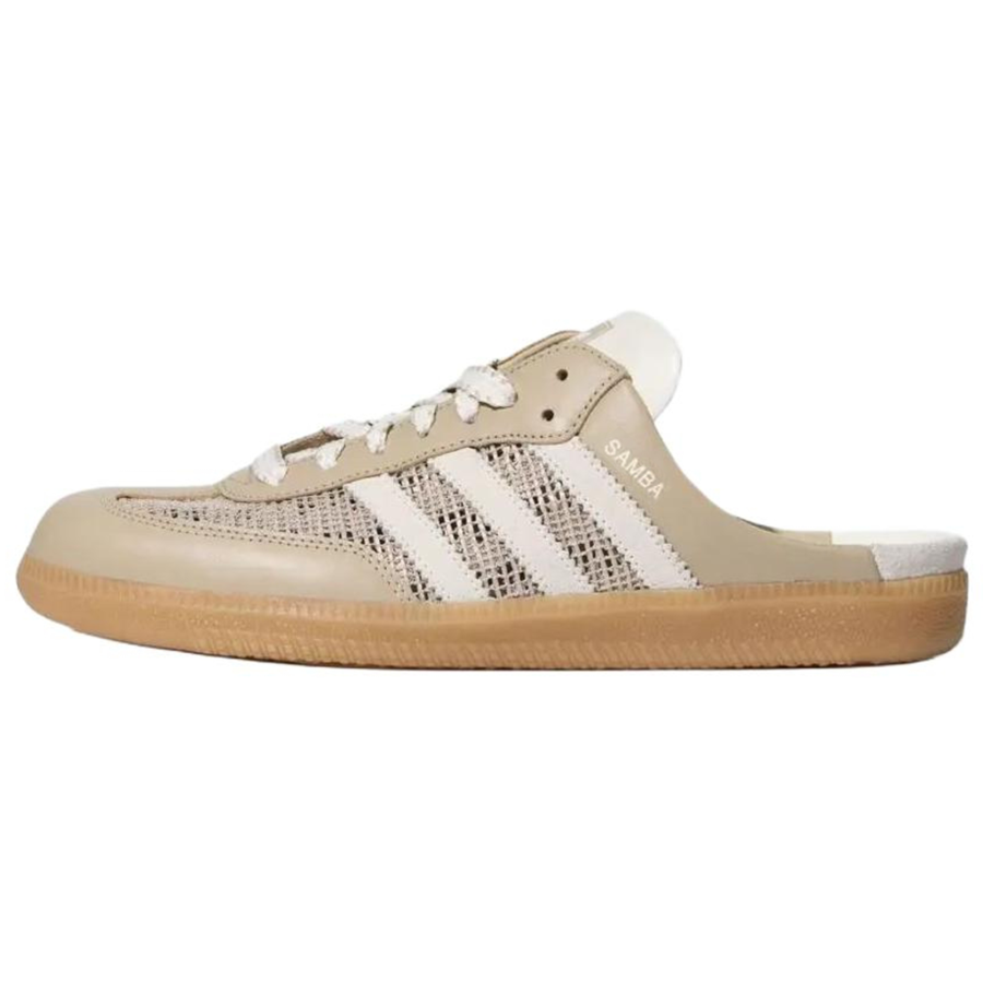 Adidas Originals Samba Closed Toe Slippers Unisex Beige