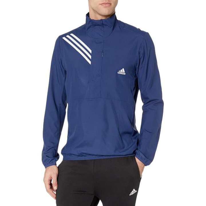 Adidas Adidas Running Jackets Men's Tech Indigo Stand Collar Moderate Other