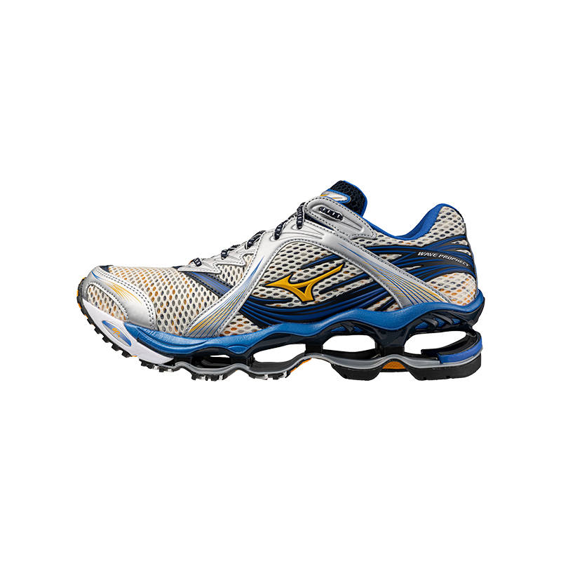 Mizuno Wave Prophecy 1 Running Shoes Men's Low Top Gold/Pink/Blue