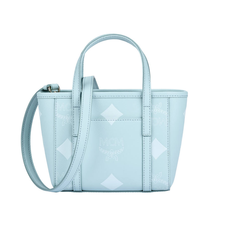 MCM MCM Artificial Leather Handbag Extra Mini Women's Cool Mint