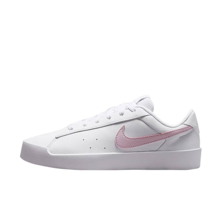 Nike Nike COURT HERITAGE Skateboard Shoes Women's Low Top White/White/Bleached Light Purple