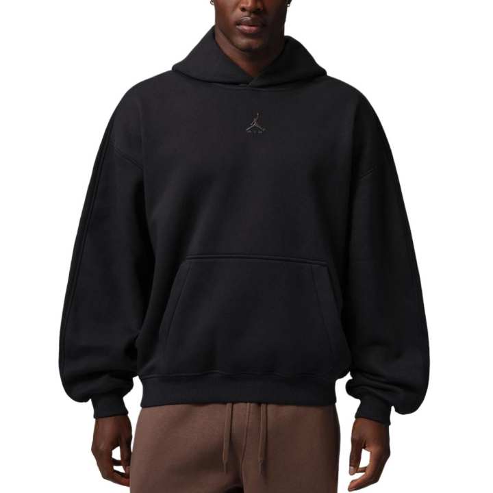 Jordan Jordan Sweatshirts Men's Black/Dark Smoke Gray Hooded Non Detachable Moderate