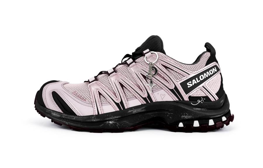SALOMON XA PRO 3D Running Shoes Unisex Low Top Pink