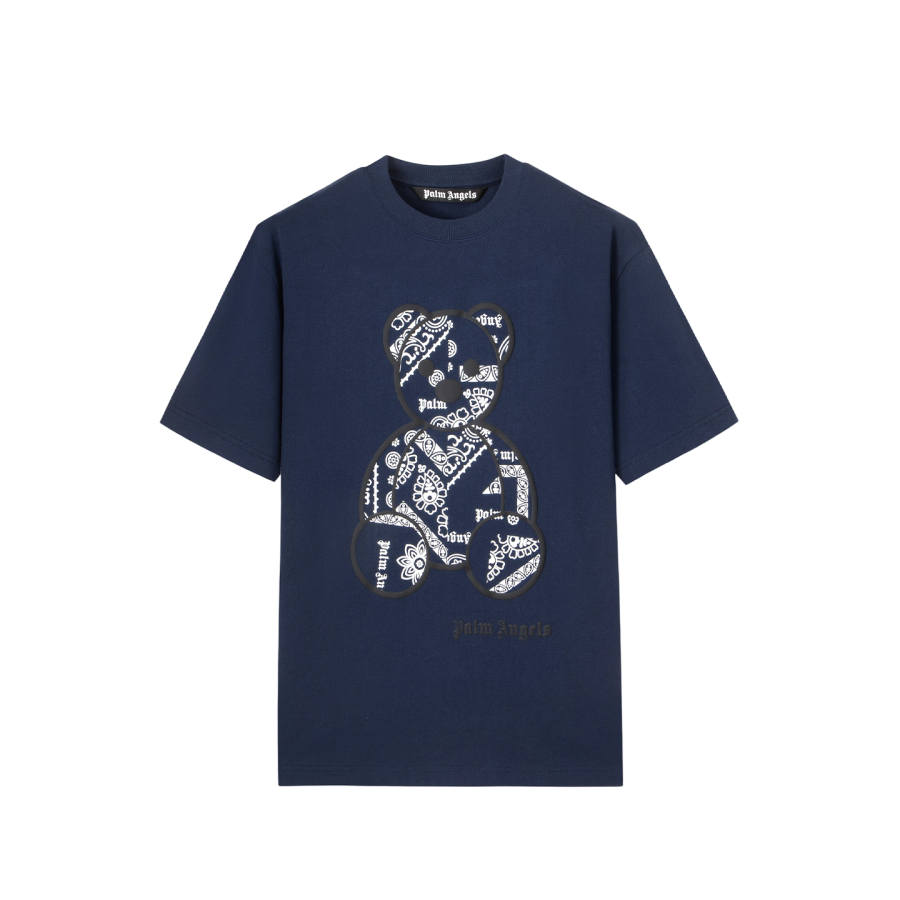 PALM ANGELS T Shirts Unisex Crew Neck Moderate Straight Fit