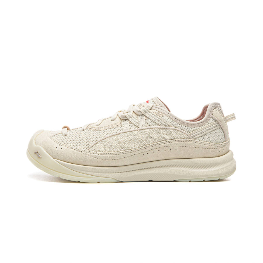 Li-Ning Li Ning Outdoor CF Tracing Outdoor Shoes Women's Low Top Xuan Paper White