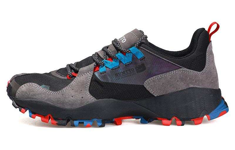 HUMTTO Low top Outdoor Shoes Unisex Black Gray