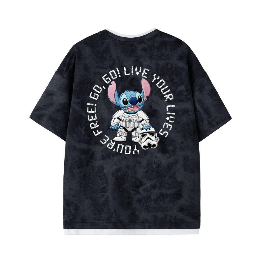 Disney T Shirts Unisex Crew Neck Moderate Straight Fit