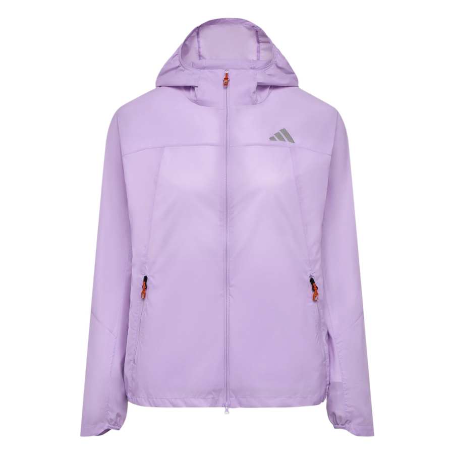 Adidas Adidas Terrex Jackets Women's Powder Plum Purple Hooded Non Detachable Moderate