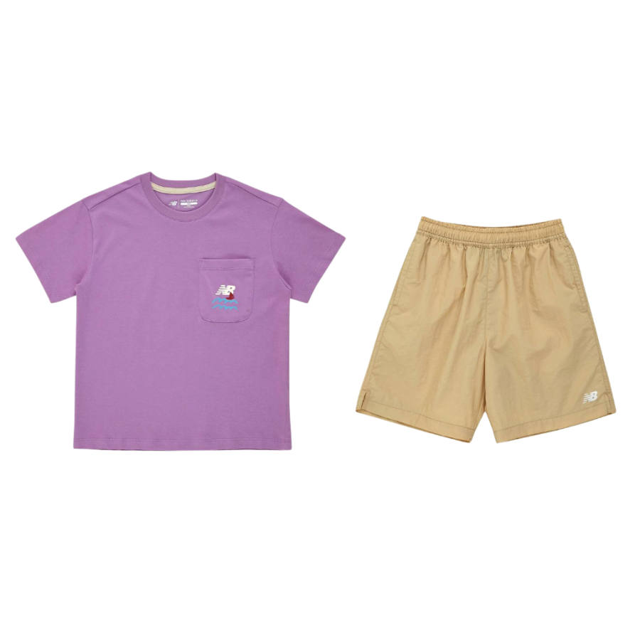 New Balance New Balance Kids Casual Sportswear Crew Neck Moderate