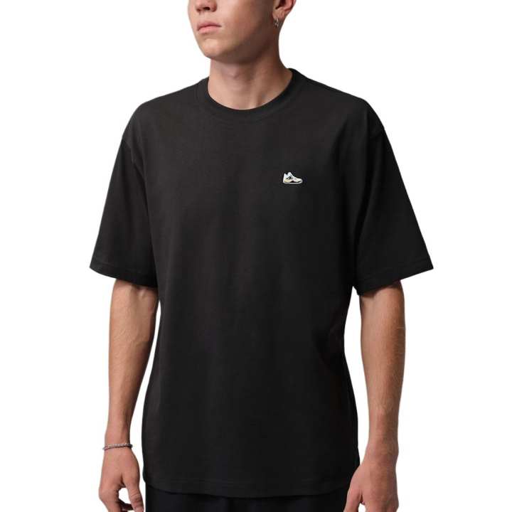 Jordan Jordan T Shirts Men's Dark Black Crew Neck