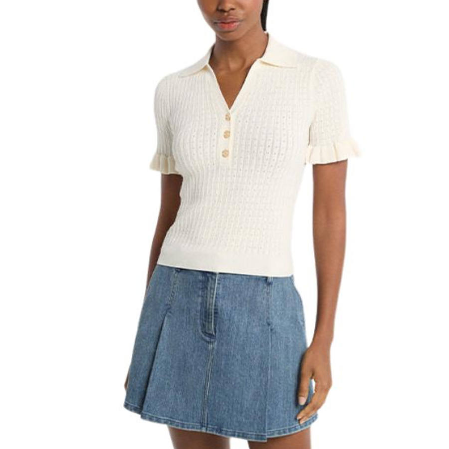 MICHAEL KORS Knitwear Women's Polo Collar Moderate