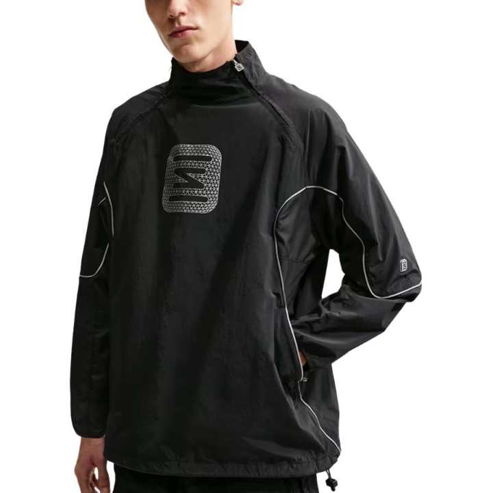 Nike Nike Sportswear Jackets Men's Black/Black Stand Collar Moderate