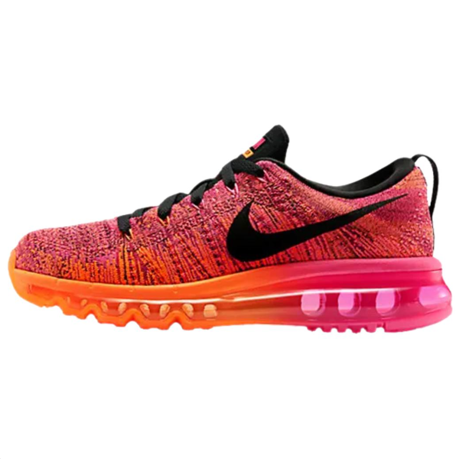 Nike Nike Air Max Flyknit Running Shoes Women's Orange Pink