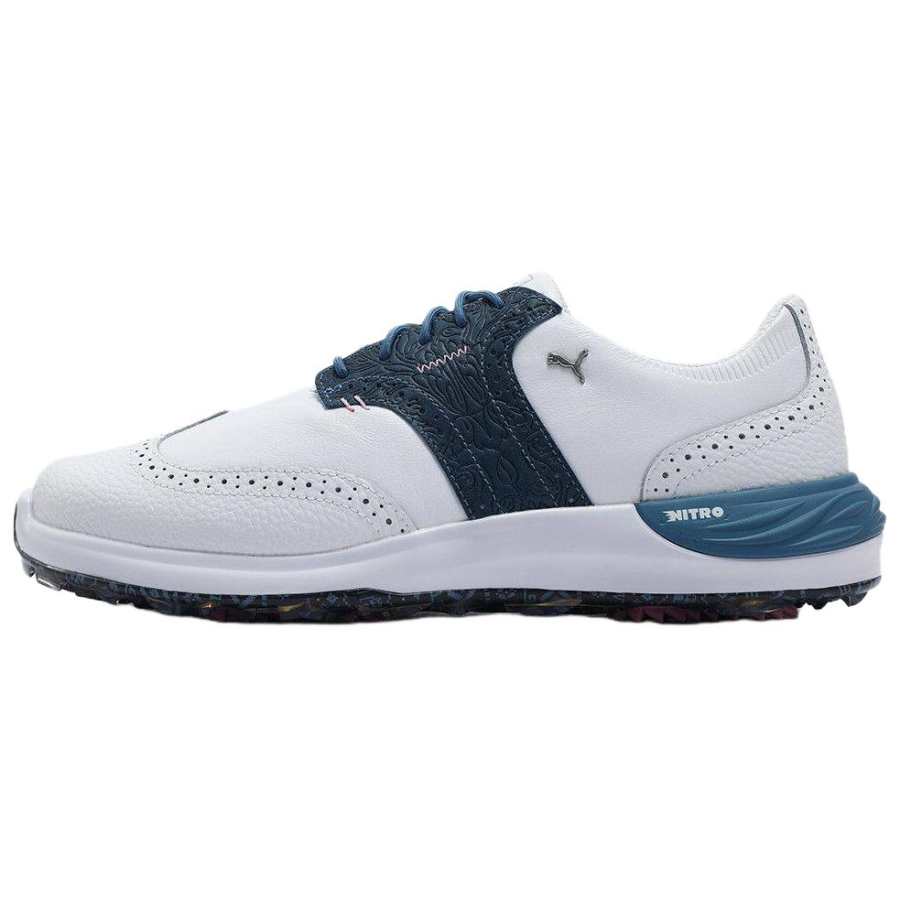 PUMA PUMA Nitro Golf Shoes Men's Low Top Blue Gray