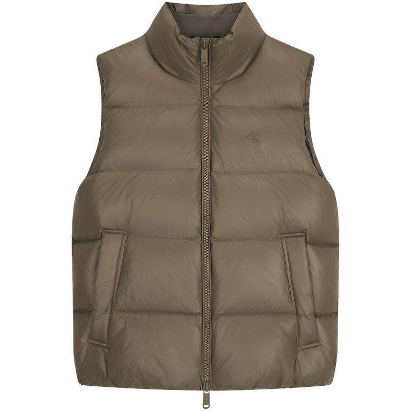 Calvin Klein Calvin Klein Down Vests Men's Stand Collar Moderate
