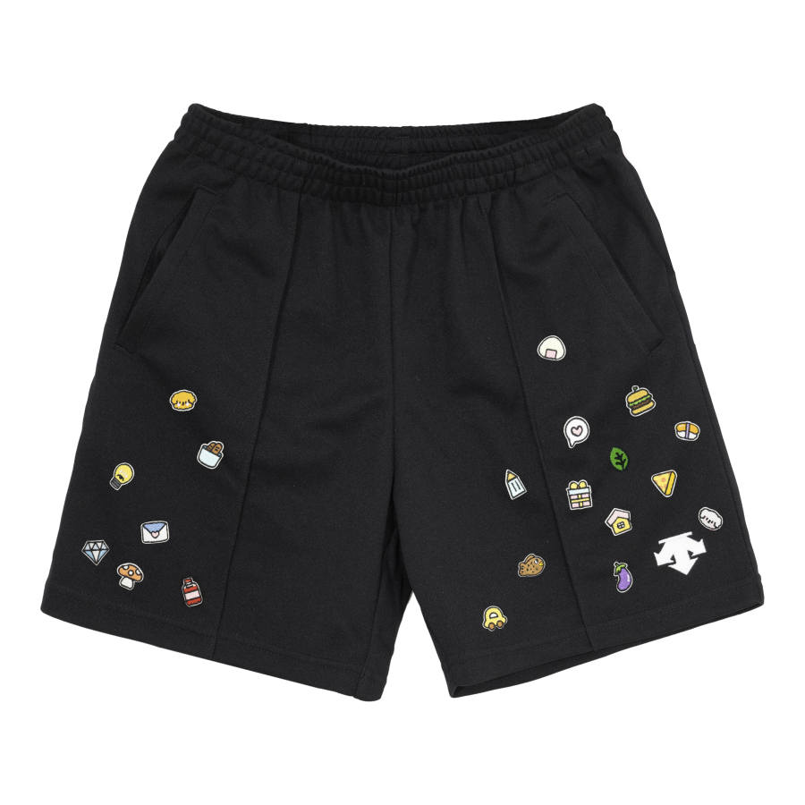 DESCENTE Casual Shorts Unisex Black Moderate