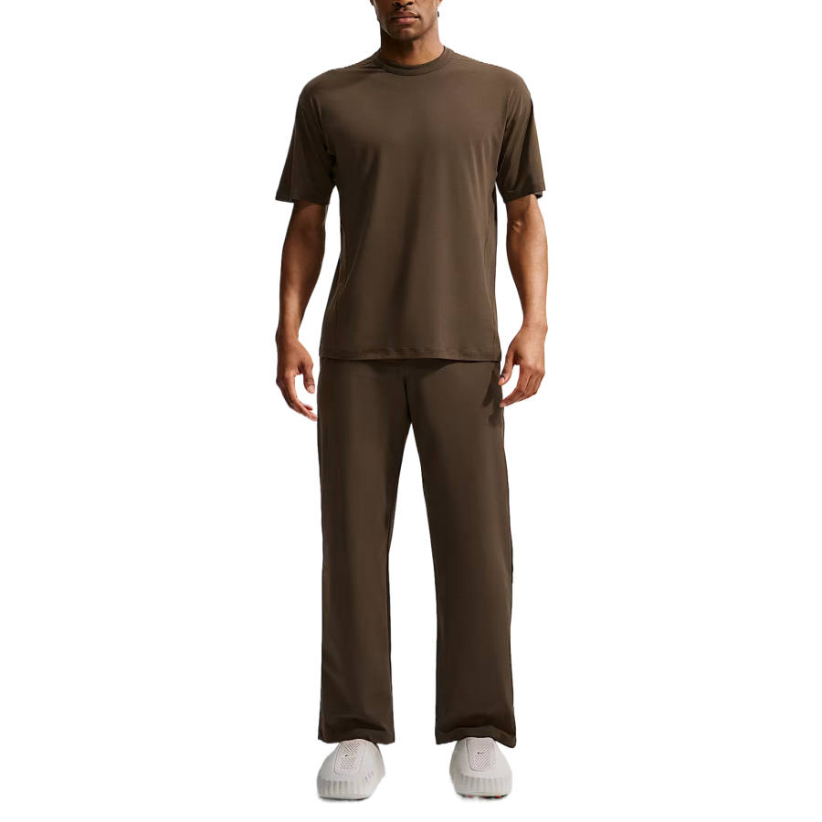 Nike Nike Impossibly Light Quick Dry T Shirts Men's Deep Hazelwood/Black/Velvet Brown Crew Neck Moderate