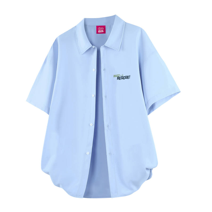 Disney Disney Shirts Unisex Lapel Thin Shirt