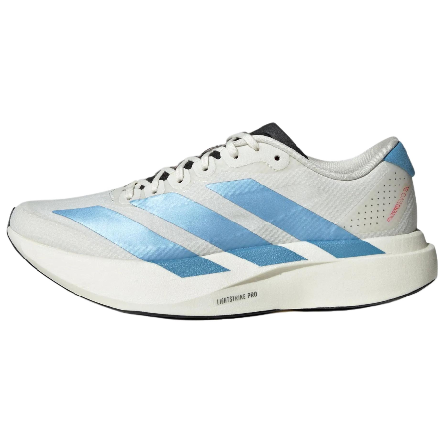 Adidas Adidas Adizero Evo SL Running Shoes Women's Jade White/Light Blue