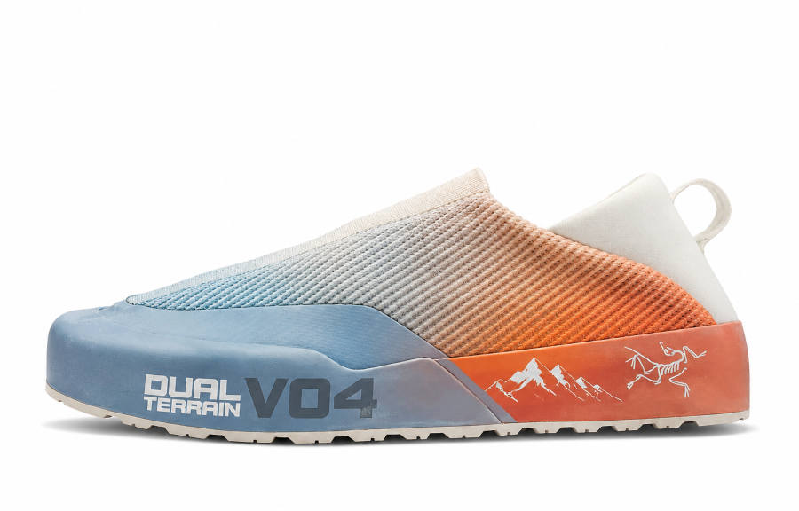 Arcteryx KRAGG Casual Shoes Women's Low Top White Blue Orange