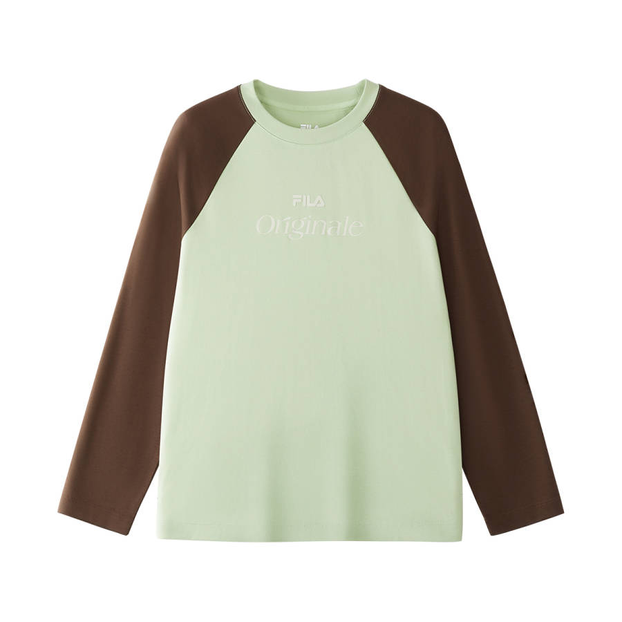 FILA KIDS T Shirts Crew Neck Thin Stretch