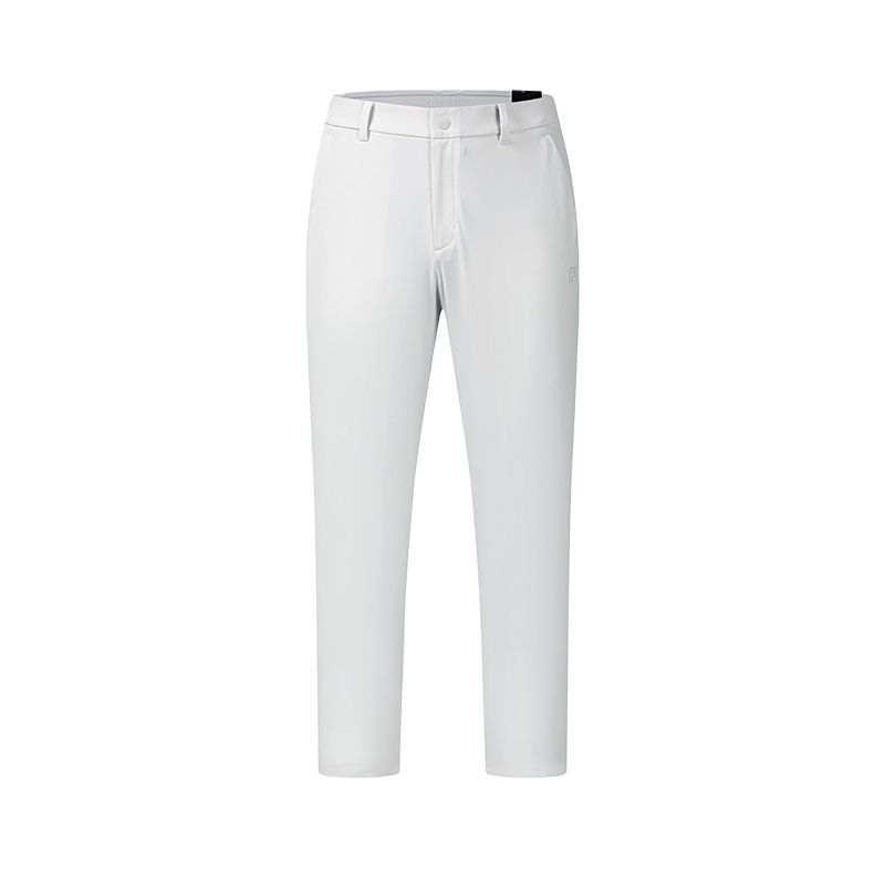 FILA Golf Casual Pants Men's Taiqing Gray Moderate Straight Fit Pants