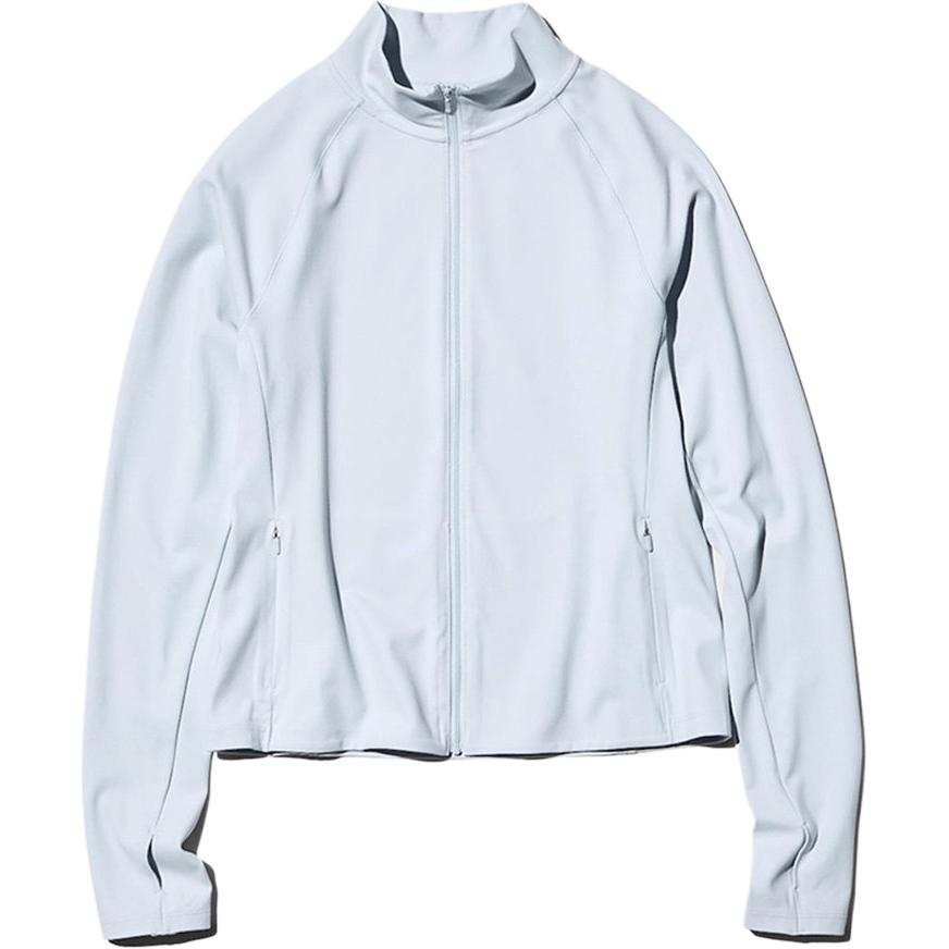 UNIQLO SS26 Jackets Women's 60 Light Blue Turtleneck Thin Other