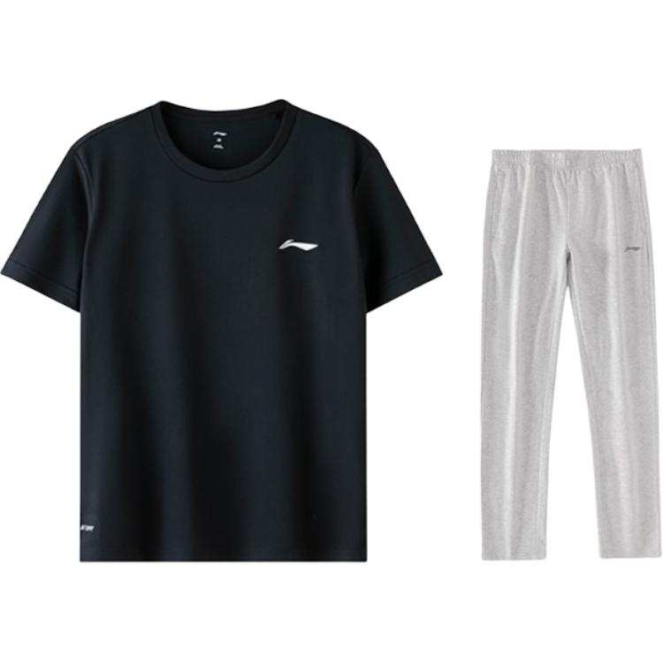 Li-Ning Li Ning Casual Sportswear Men's Crew Neck Moderate