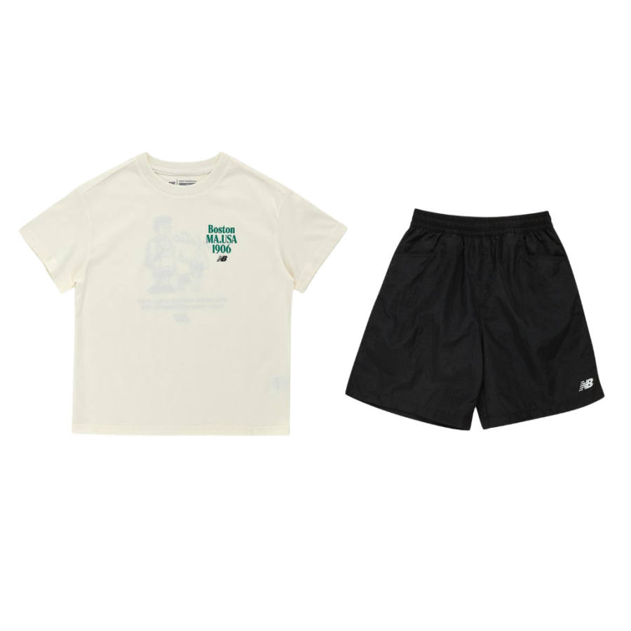 New Balance New Balance Kids Casual Sportswear Crew Neck Moderate