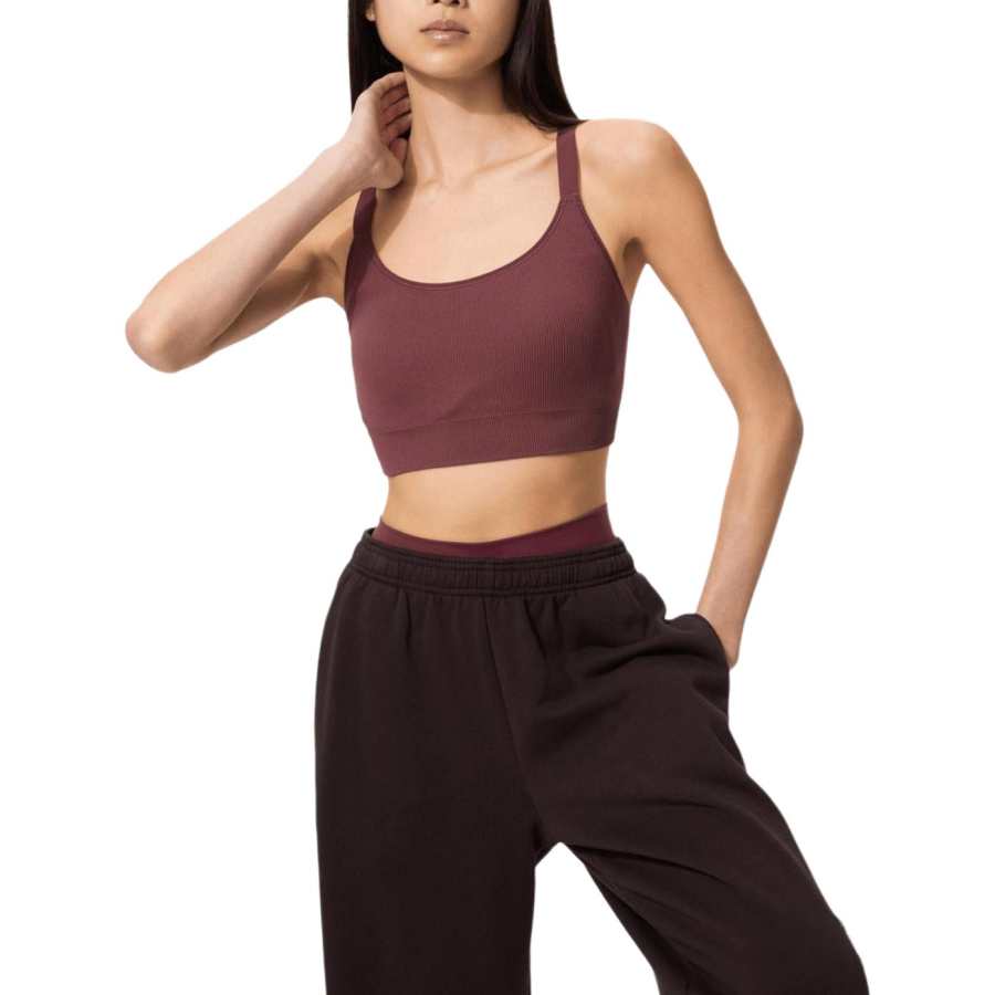 UNIQLO SS26 Sports Underwear Women's 19 Burgundy Moderate