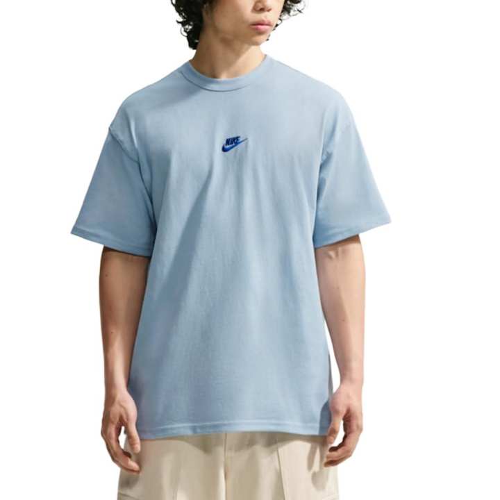 Nike Nike Sportswear T Shirts Men's Light Armory Blue Crew Neck