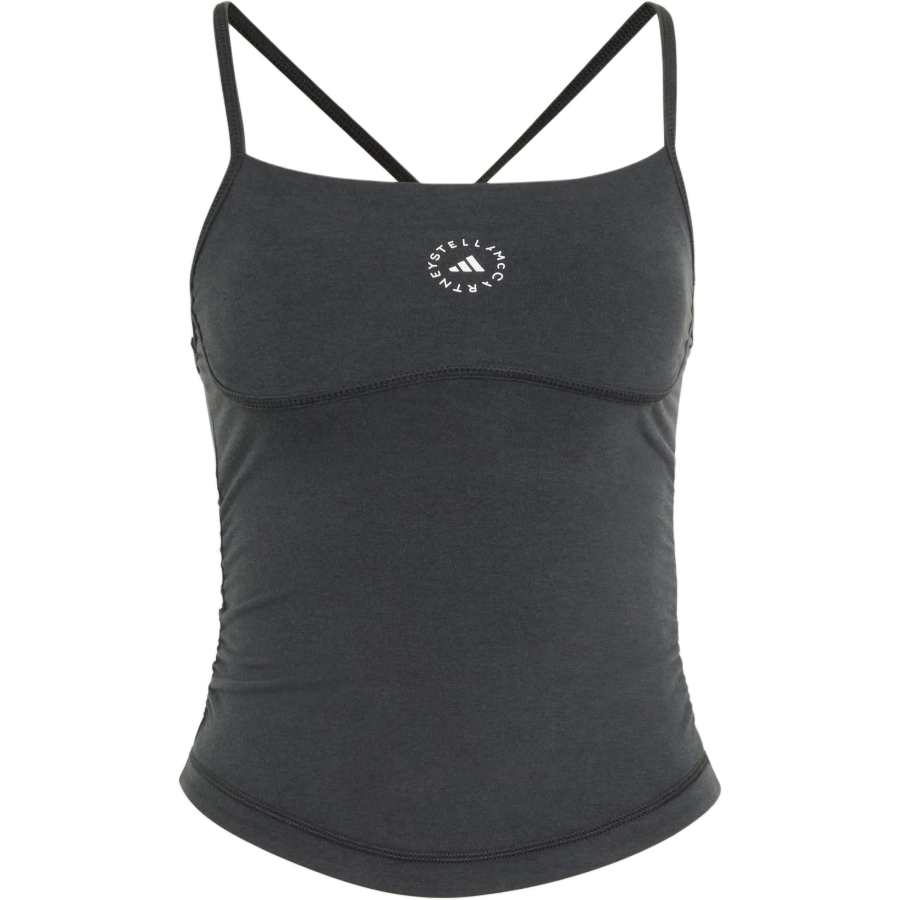 Adidas Adidas X Stella McCartney Stella McCartney Sleeveless Sports Shirts Women's Black Moderate