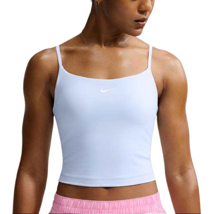 Nike Nike Sleeveless Sports Shirts Women's Hydrogen Blue Square Collar