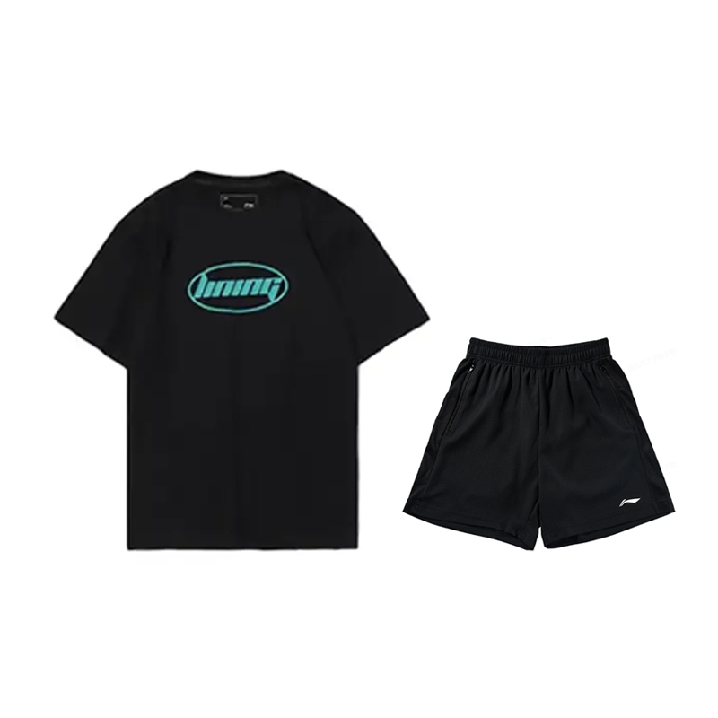 Li-Ning Li Ning Casual Sportswear Men's Crew Neck Moderate