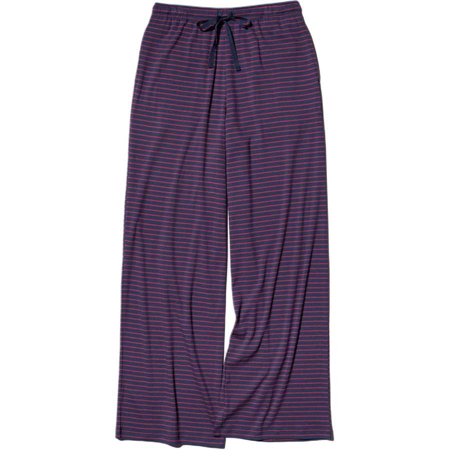UNIQLO SS26 Knitted Sweatpants Women's 69 Navy Blue Thin Straight Fit Pants