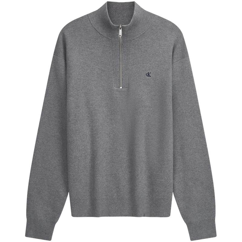 Calvin Klein Knitwear Men's Stand Collar Moderate