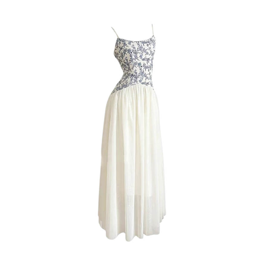 TUSHIFEI Slip Dresses Women's Image Color Thin Long Skirt A Line Skirt