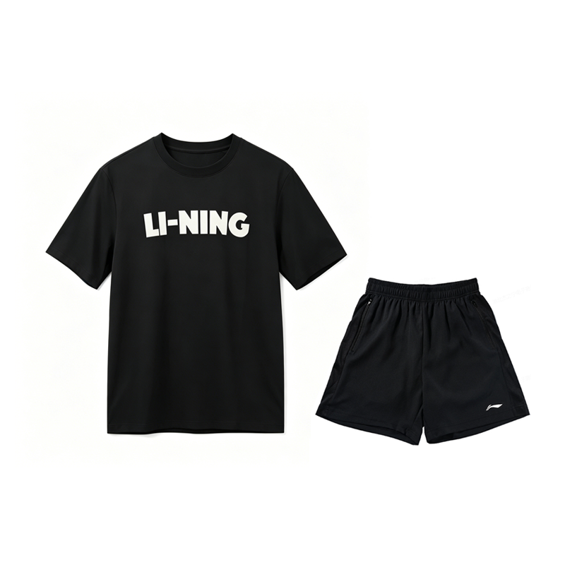 Li-Ning Li Ning Casual Sportswear Men's Crew Neck Moderate