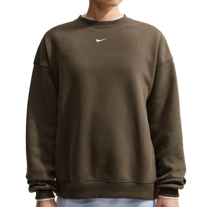 Nike Nike Sportswear Sweatshirts Women's Dark Hazel/Sail White Crew Neck Moderate
