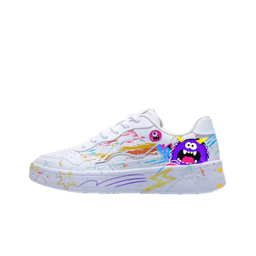 Li-Ning Li Ning Floating Boat Skateboard Shoes Unisex Low Top Purple