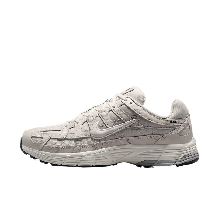 Nike Nike P 6000 Running Shoes Unisex Low Top Phantom Gray/Light Bone/Light Smoke Gray/Sail White