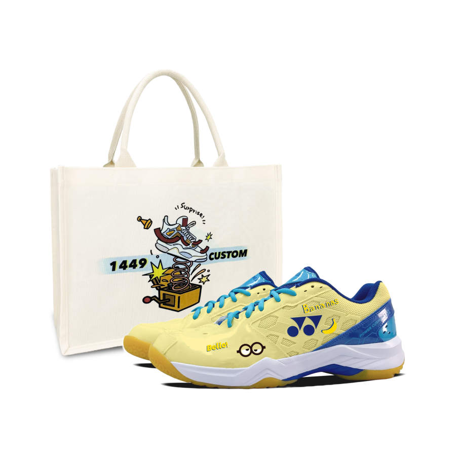 YONEX Power Cushion Badminton Shoes Unisex Low Top Yellow